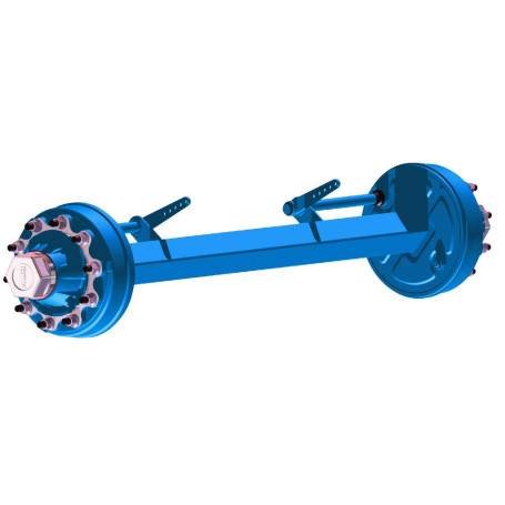 Essieu agricole Freiné Carré  110 10 Axes Voie 2000 Ø 406 FF