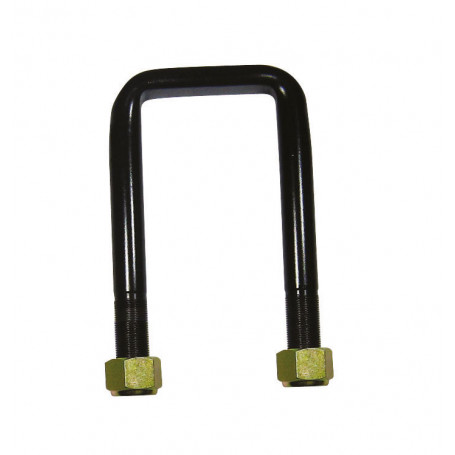 BRIDE DE RESSORT 15 LAMES AVEC ECROU NYLSTOP