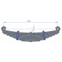 RESSORT DE FLECHE TRANSVERSAL11 LAMES 90X15