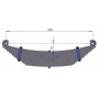 RESSORT DE FLECHE TRANSVERSAL15 LAMES