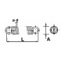 RESSORT TRACTION FIL 12 ZINGUE