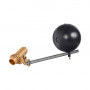 ROBINET BRONZE 1/2 A AVEC FLOTTEUR PLASTIQUE Ø120mm