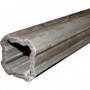 TUBE 1,00M INT. SFT QUADRILOBE 46,9X4,5 BYPY