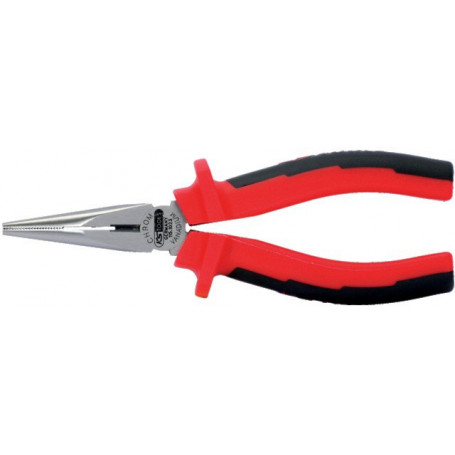 PINCE À BECS DEMI-RONDE POIGNÉES BI-MAT 165MM S/C