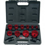 COFFRET DE 10 SCIES CLOCHE DE 19 A 67 mm
