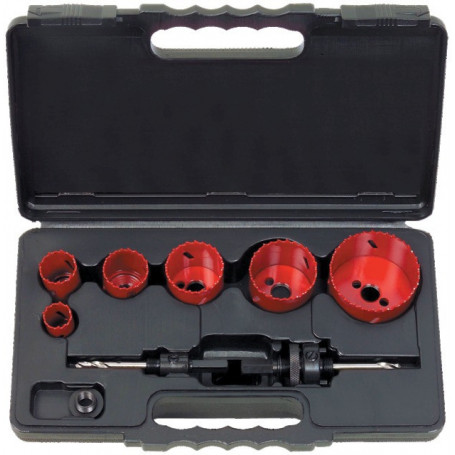 COFFRET DE 6 SCIES CLOCHE ELECTRICIEN