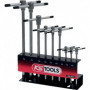 CLES T10-T50 TORX A POIGNEE EN T PRESENTOIR 9P