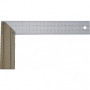 EQUERRE GRADUÉE ACIER KS 250MM TALON EN ALU