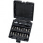 COFFRET DE TOURNEVIS A FRAPPER / EMBOUTS 18 PIECES