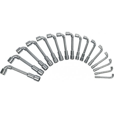 CLES 8-24MM A PIPE DEBOUCHEES METRIQ 6 PANS JEU 16