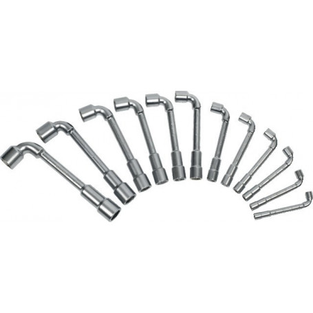 CLES A PIPE DEBOUCHEES METRIQUES 6PANS JEU 12