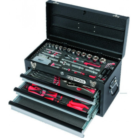 COFFRE À OUTILS ULTIMATE - 3 TIROIRS 114 PIECES