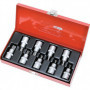 JEU DE 9 DOUILLES TOURNEVIS 1/2 TORX 20 A 60