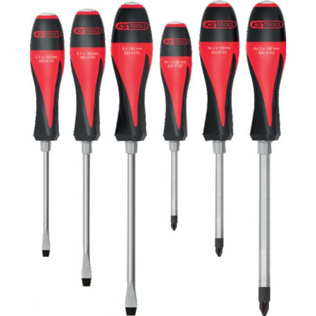 TOURNEVIS ULTIMATE 3 FENTE - 3 POZIDRIV (6X)