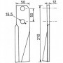LAME CULTILABOUR 50X12 G. 51916600 KUHN