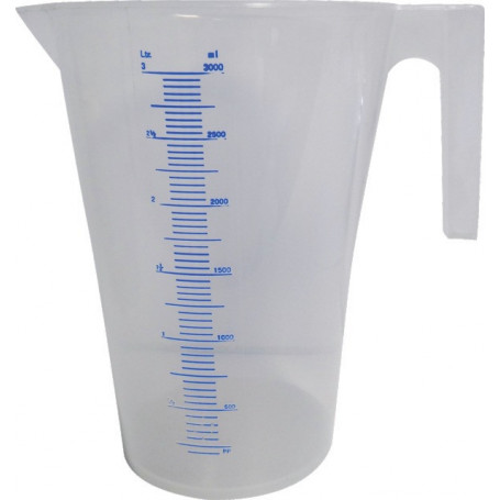 BROC PLASTIQUE GRADUÉ 3L