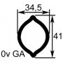 TUBE CITRON INT RILSAN OVGA 34,5X40X4 LG1400