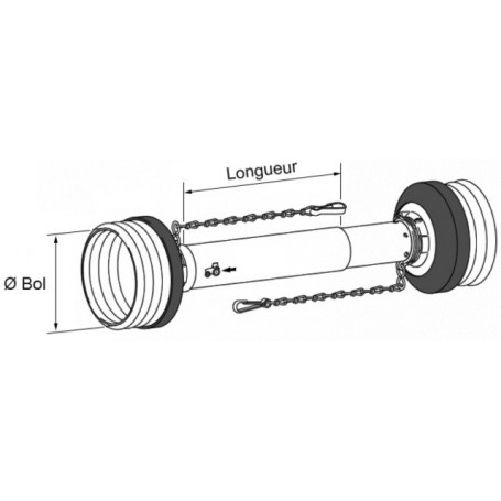 PROTECTEUR SD15 LG1000 GORGE 51/51