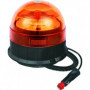 GYROPHARE LED 12/24V R65 MAGNETIQUE