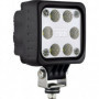 PHARE DE TRAVAIL 6 LED CARRE 1500lm 12/24V