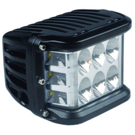 PHARE A LED RECTANGLE 12 LED 12/24V 36W 180 - Pièces tracteur