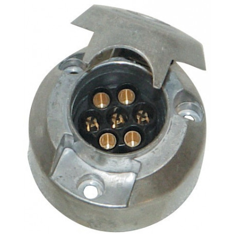 SOCLE 7 PLOTS FEMELLE METAL