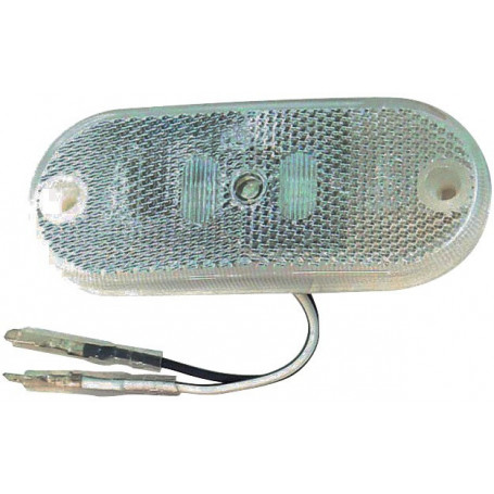 FEU DE GABARIT 12V BLANC 110X45 EA90 PRECABLE