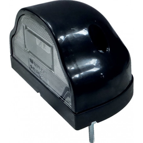 FEU ECLAIREUR DE PLAQUE EA70 12/24V NOIR LED