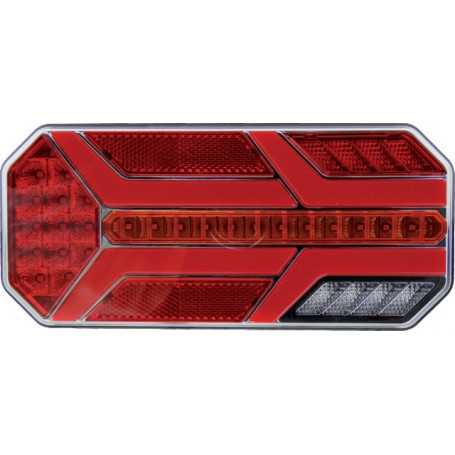 FEU ARRIERE GAUCHE DYNAMIQUE RECTANGLE 6 FONCTIONS 12-24V