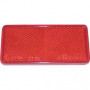 CATADIOPTRE RECTANGULAIRE 94X44 ADHESIF ROUGE