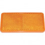 CATADIOPTRE RECTANGULAIRE 94X44 ADHESIF ORANGE