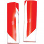 BANDE REFLECHISSANTE 1,12M H140MM DROIT ET GAUCHE