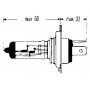 AMPOULE H4 12V 60W BLANC HELLA