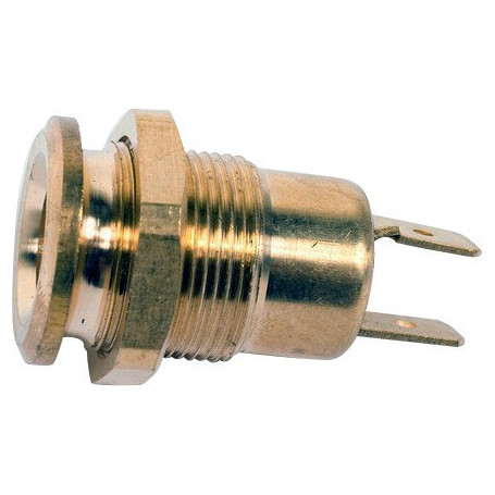 FICHE BIPOLAIRE FEMELLE METAL SANS CAPUCHON