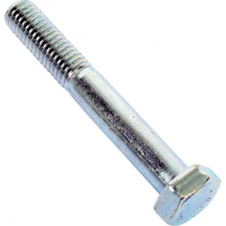 Vis tete hexagonale 6x40 zingue 8.8 fp (boite de 100)