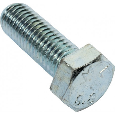 Vis tete hexagonale 12x35 zingue 8.8 ft (boite de 100)