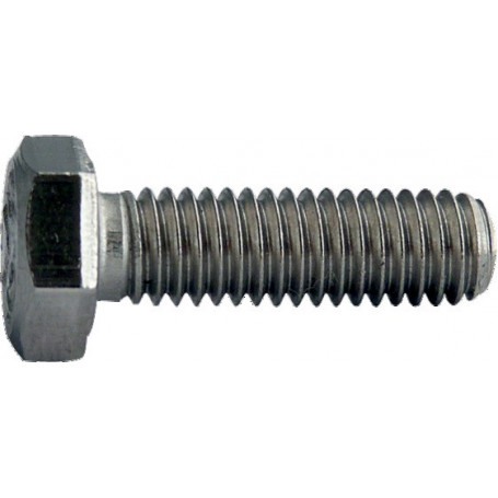 Vis tete hexagonale 8x35 ft inox a2 (boite de 100)