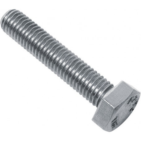 Vis tete hexagonale 10x50 ft inox a2 (boite de 50)