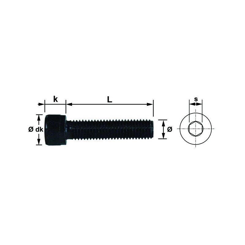 Vis En Titane Grade 5, M6 X 35 Mm, Cylindrique DIN 912 - Lot De 2 - Pour Guidon, Freins, Potence Vélo