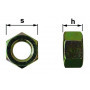 Ecrou hexagonal d.7mm zingue 8.8 (boite de 100)