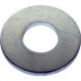 Rondelle plate large moyen d.16mm zingue (boite de 100)