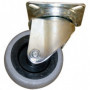 ROUE PIVOT.D50X18 NSL PLAT 40X40 CA.GRIS 38KG