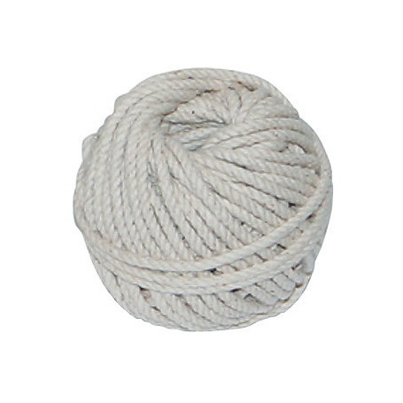 CORDEAU COTON TRESSE 2MM X 100GR