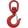 CROCHET DE LEVAGE A EMERILLON 3000KGS ROUGE