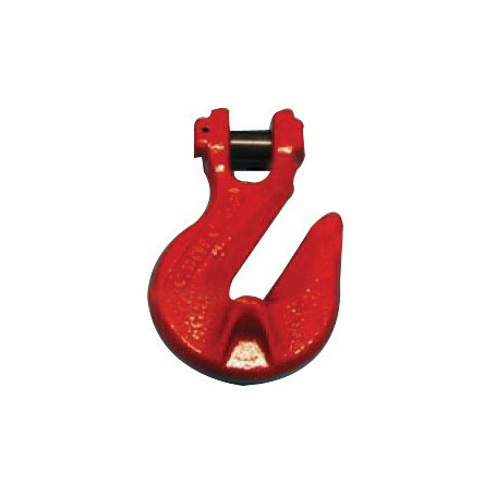 CROCHET PALAN CHAPE ACIER PEINT D 8MM 2000KGS