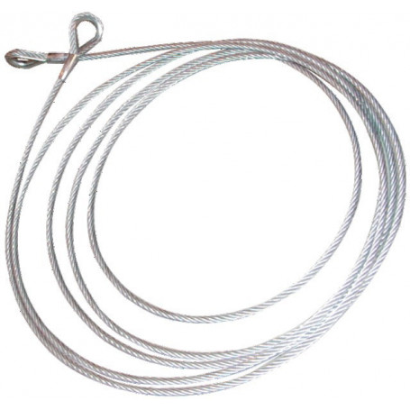 CABLE DE TRACTION 10M BOUCLES SERTIES DIA 18