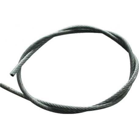 CABLE ACIER GALVA 7X19 D4-6 ENROBAGE PVC