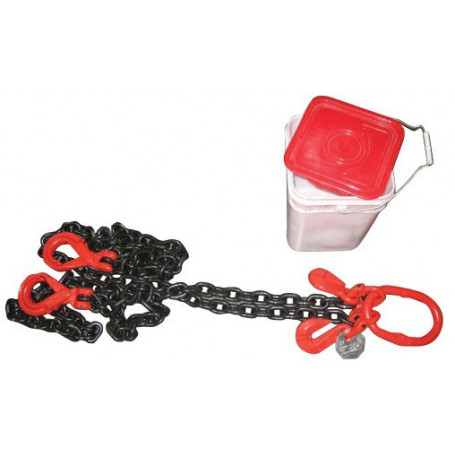 KIT ELINGUE CHAINE 2BRINS D8MM CROCHETS LG3M