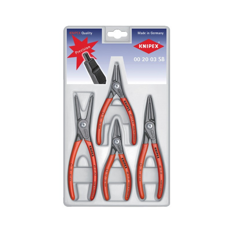 Knipex 00 20 11 pour l'atelier Jeu de pinces 3 pièces - Electronic France