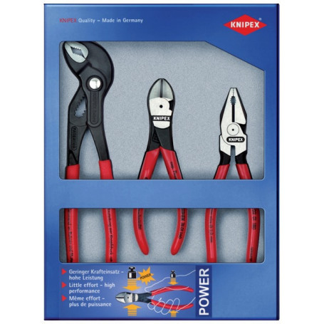 LOT 3 PINCES KNIPEX (UNIVERS/A BEC/MULTRIPR)